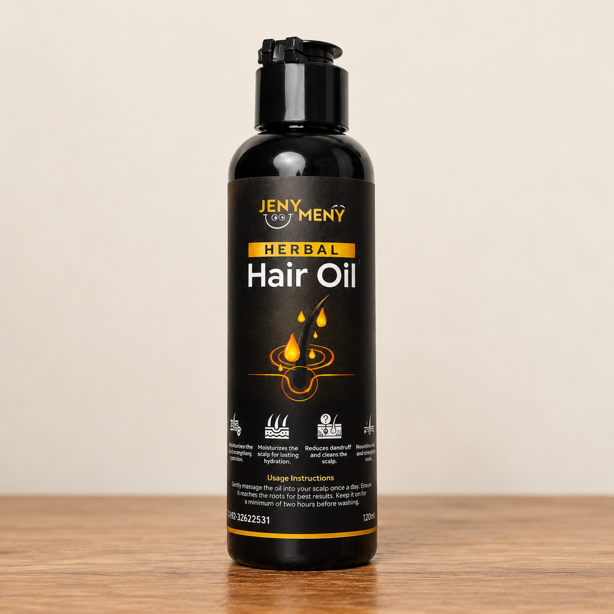 JENY MENY Herbal Hair Oil (120ml)